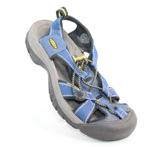 keen blue sandals